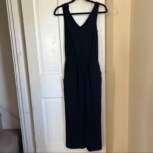 Loft black jumpsuit, size 0P
